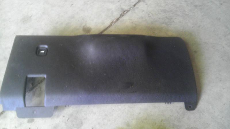 2000-05 monte carlo driver side knee dash panel under column charcoal color