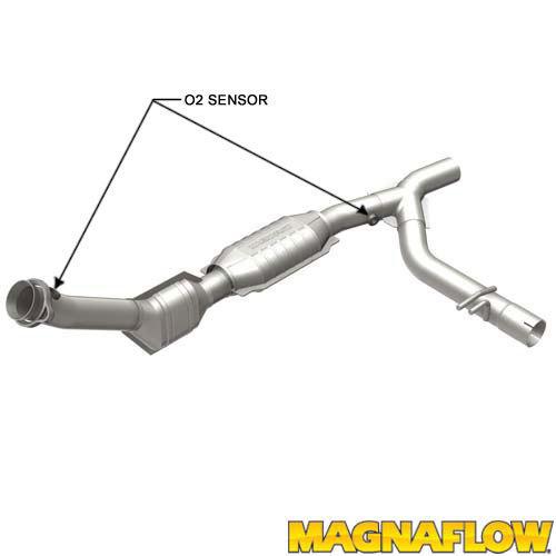 Magnaflow catalytic converter 23975 ford,lincoln f-250,blackwood