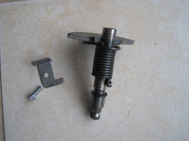 1984 honda aero 50 - kickstart gear mechanism