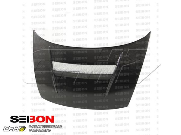 Seibon carbon fiber vsii-style carbon fiber hood kit auto body honda civic 06-10