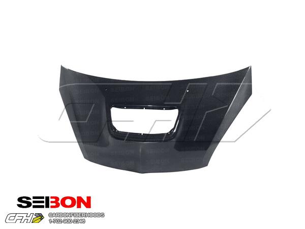 Seibon carbon fiber ra-style carbon fiber hood kit auto body mitsubishi colt 06-