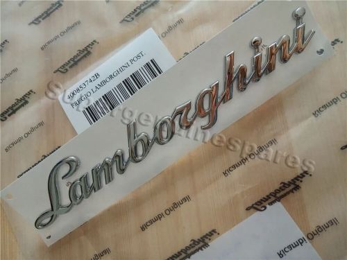 Lamborghini gallardo huracan rear script emblem 400853742b 4t0853745a new (1pc)