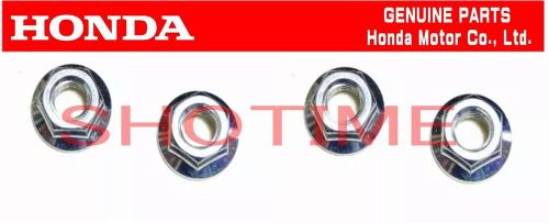 Honda acura genuine 94-01 integra gsr type-r front strut tower bar nut 4 pcs oem