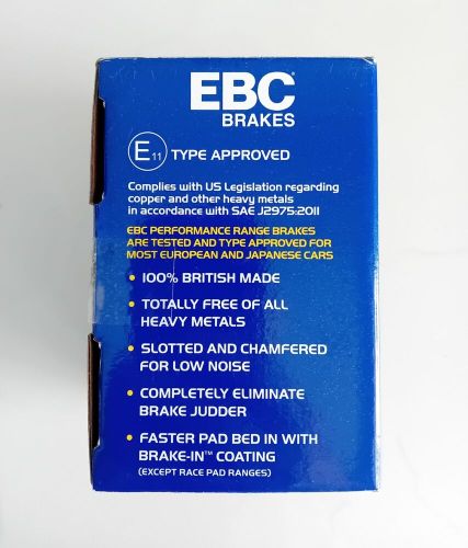 Dp31140c ebc redstuff brembo performance brake pad set (rear)