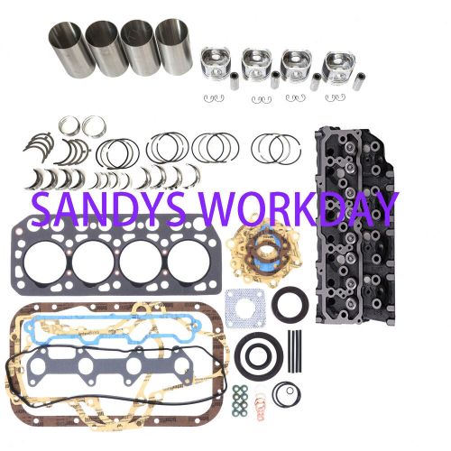 S4s overhaul rebuild kit &amp;complete cylinder head fit mitsubishi  engine parts