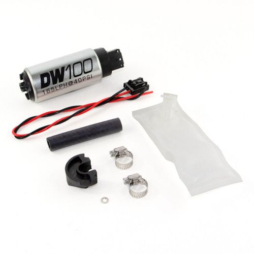 Deatschwerks fit 165 lph in-tank fuel pump w/ 94+ nissan 240sx install kit