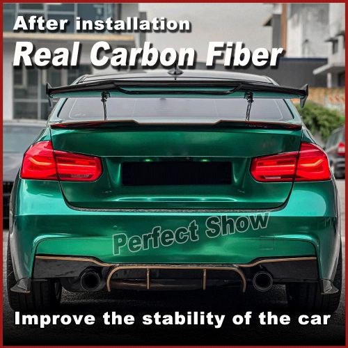 Fit for bmw f30 m3 m4 benz audi all sedan real carbon rear trunk spoiler wing