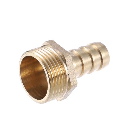 2 pcs 14mm 3/4&#034; bsp male thread brass hose socket compression fittings