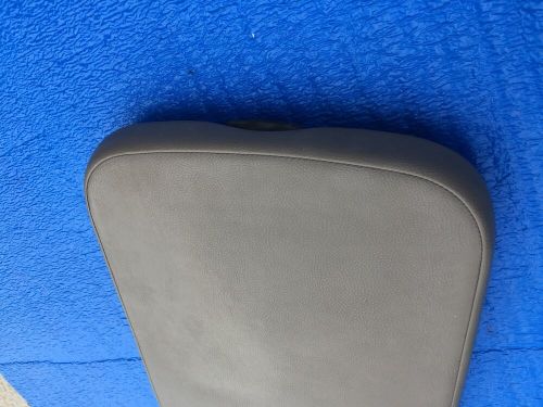 02-05 dodge ram truck 1500 2500 center console lid gray arm rest jump seat oem