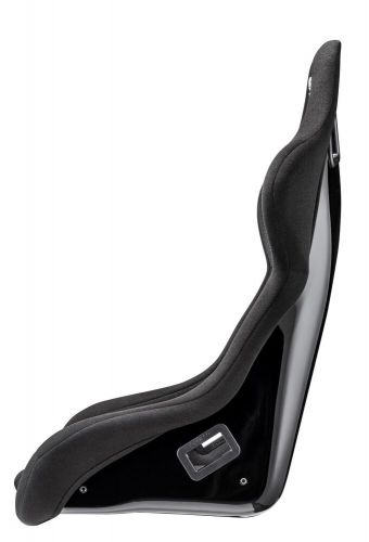 Sparco evo qrt black cloth racing seat medium 34&#034; waist fia approved