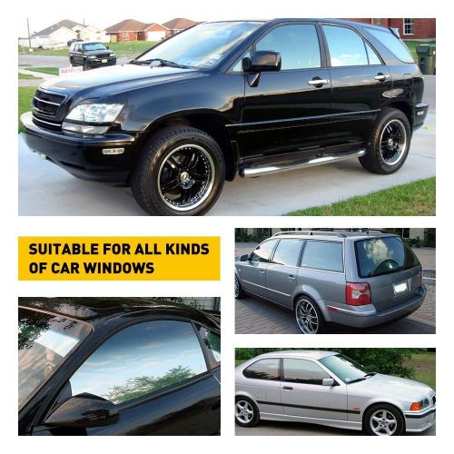 Uncut window tint 35% vlt film heat block reduce shade car home office silver ep