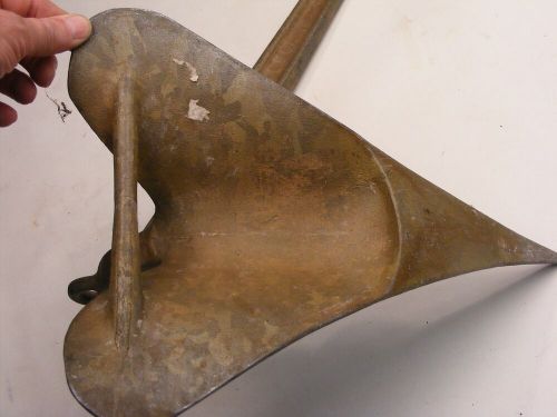 Large 25lb universal 2000 plow pivoting boat anchor