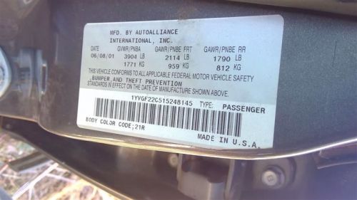 Trunk/hatch/tailgate fits 98-02 mazda 626 oem