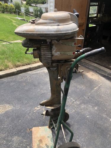 Running wizard 6hp vintage outboard