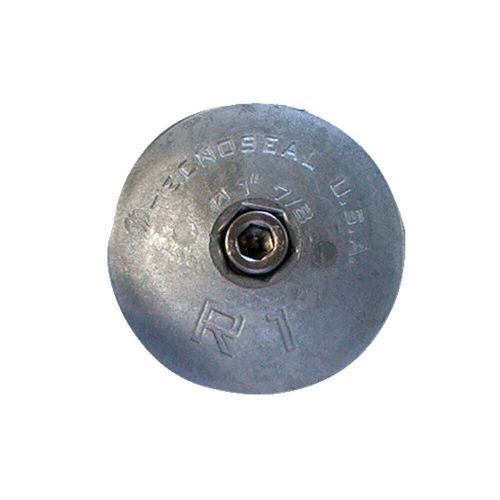 Tecnoseal r1 rudder anode zinc 1-7/8&#034; diameter r1