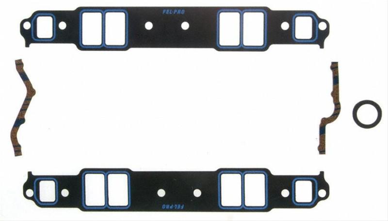 Fel-pro 1205s3 performance intake manifold gasket sets 2.09" x 1.28" port -