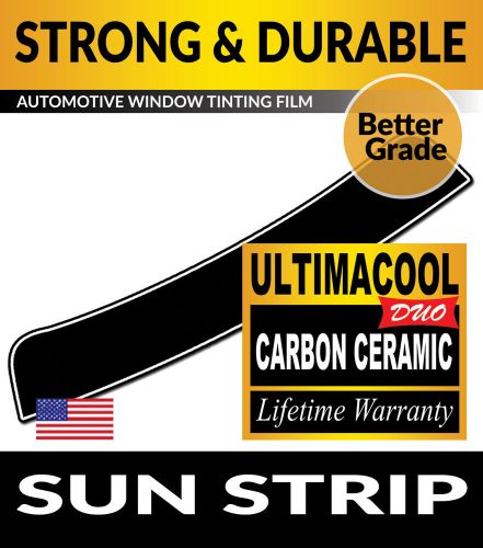 Ucd precut sun strip window tinting tint film for toyota crown 23-24