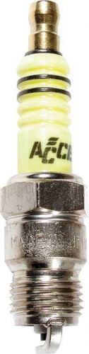 Accel; shorty spark plug set of 8; 14mm thread; .460&#034; reach; tapered seat; 2