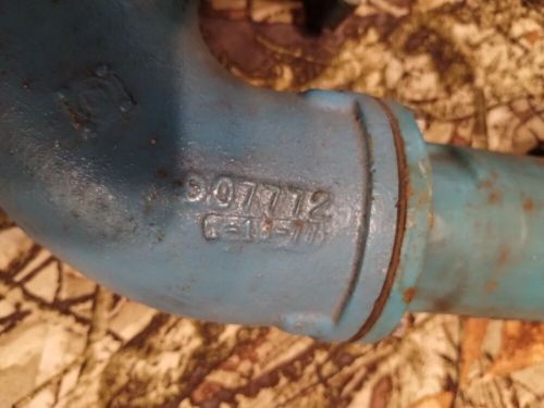 907772 exhaust elbow and 909368 adapter omc