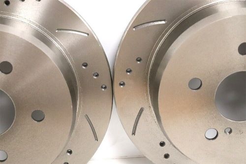 Golf mk4 gt tdi 130 drilled grooved front &amp; rear brake discs plus pads