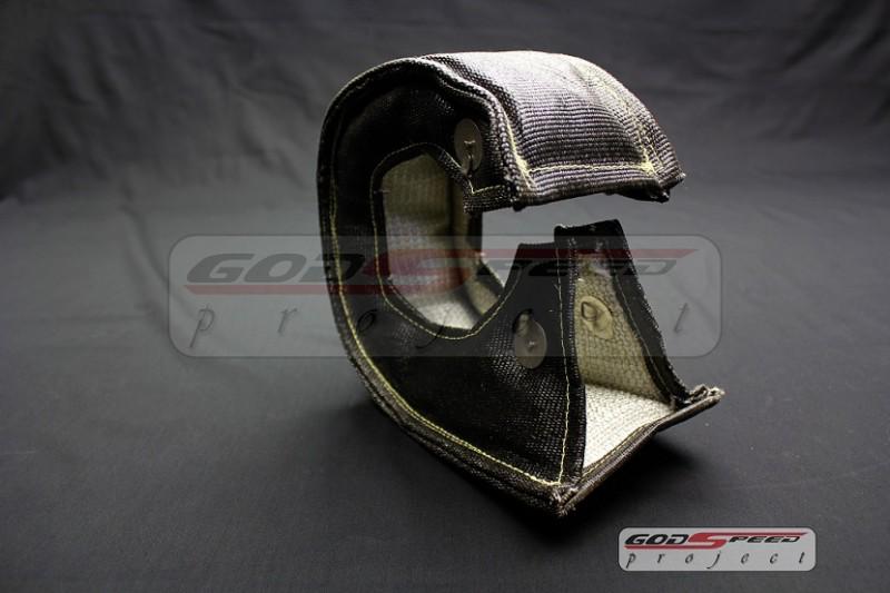 Gsp t3 t2 t25 t28 gt28 gt25 gt35 turbo turbine heat shield blanket garrett black