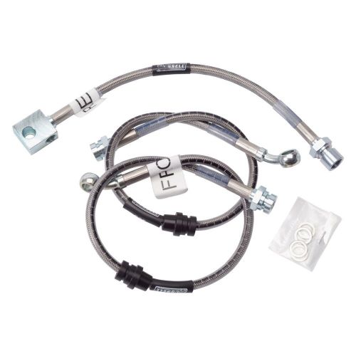 Russell 692050 - braided stainless steel rear brake hose kit