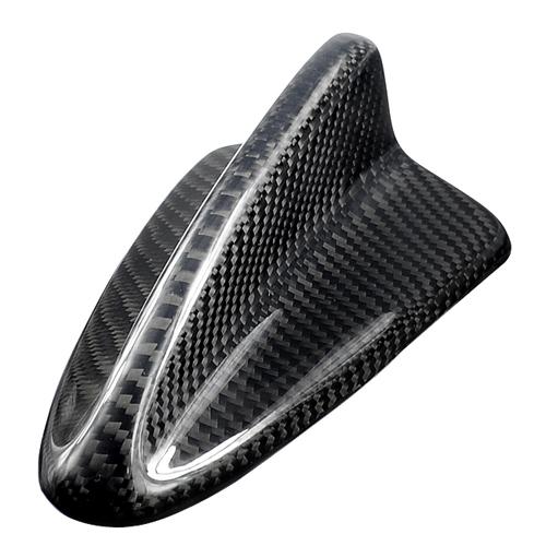 Universal real carbon fiber car roof dummy shark fin antenna car suvs truck