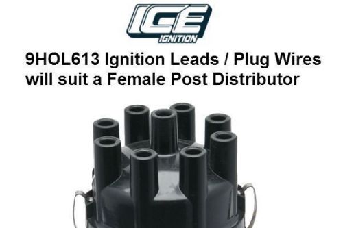 Ice ignition pro 100 leads &amp; coil kit - vl 3.0ltr / rb30det w male post coil