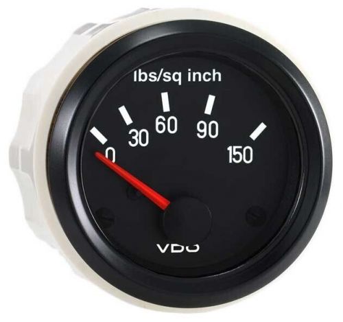 Vdo 350-041 cockpit series 150psi  pressure gauge  air oil last one... hurry!!!