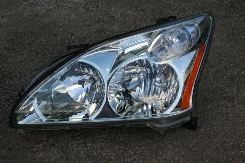 Lexus rx 330 350 400h light headlamp halogen oem 04 05 06 07 08 09 left drivers