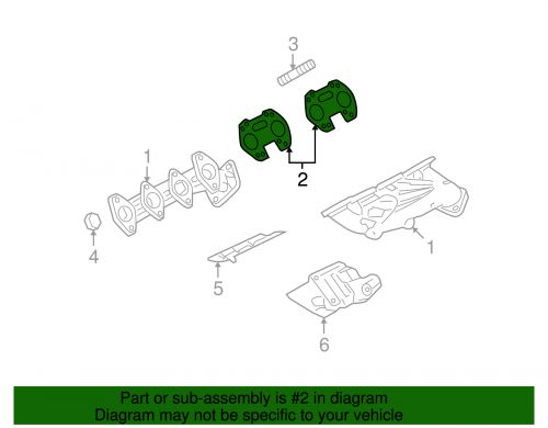 Genuine ford gasket 9l2z9448b