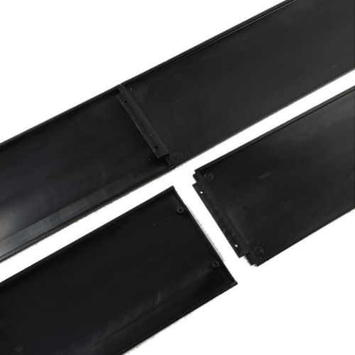 78.7&#034; glossy black side skirt extension rocker panels lip for nissan maxima st