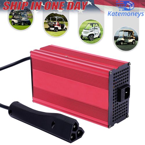 New for ezgo golf cart battery charger 3 pin triangle plug smart charger 48v 15a