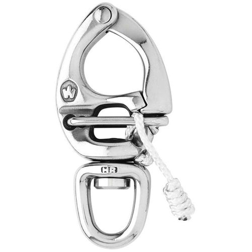 Wichard marine 02674 wichard hr quick release snap shackle with swivel eye -