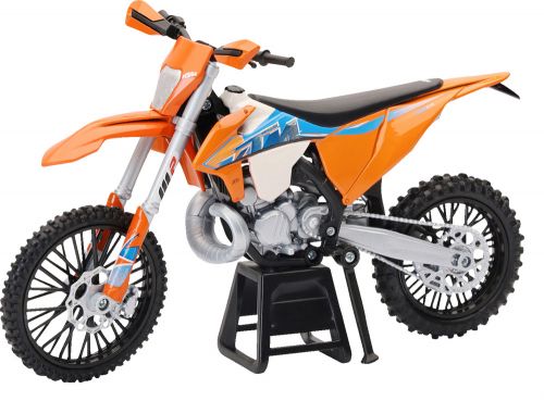 New ray toys ktm 300 exc tpi enduro dirt bike orange/black/white 1:12 scale