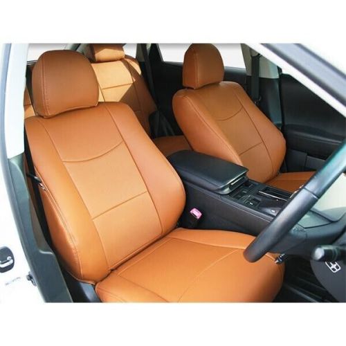 Toyota lexus rx450h rx350 rx270 camel leather seat cover new