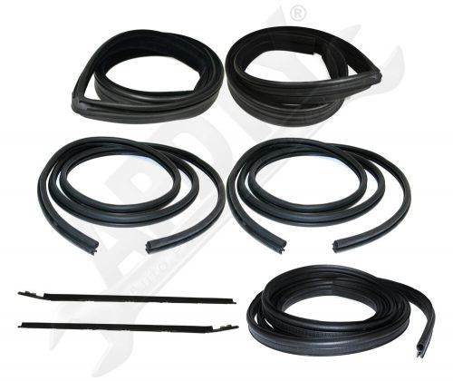 Apdty 155084 door - window belt weathertstrip kit