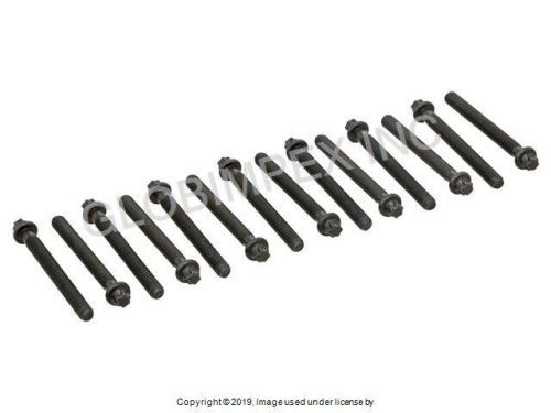 Bmw (1991-2000) cylinder head bolt set elring klinger + 1 year warranty