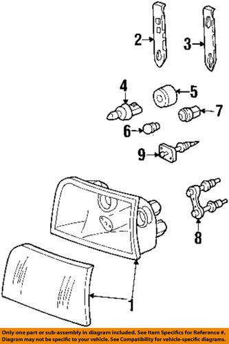 Ford oem f8az13n020ab headlamp-outer bracket