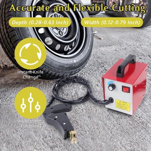 350w tire regroover truck tire car tire rubber tyres grooving tool 110v usa