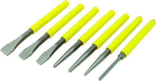 Performance tool 7 piece chisel &amp; punch set w750