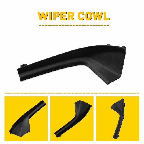 For nissan 2007-2012 hatchback versa 2x front windshield wiper cowl cover lh&amp;rh