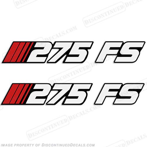 Fits stratos 275 fs (fish/ski) boat decals (set of 2)