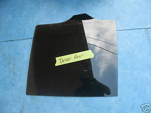 Mercedes glk rear driver side  window glass 2010