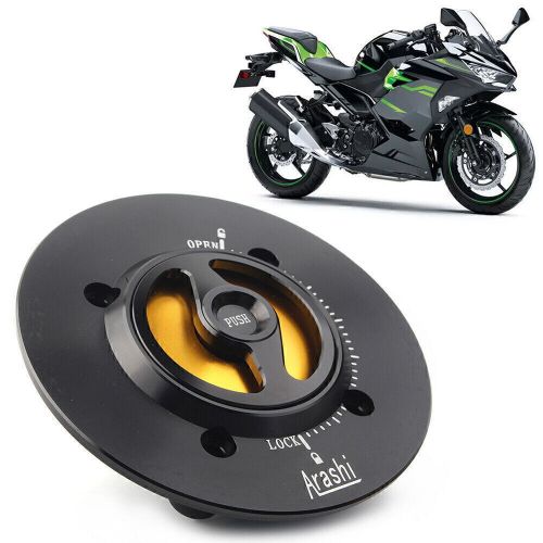 Gas fuel cap tank cap cover for kawasaki ninja 400 2018-2021