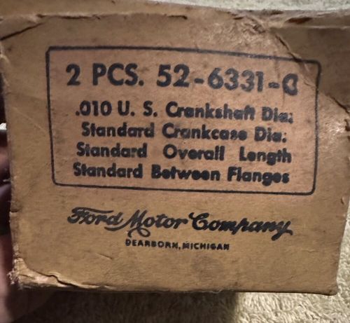 Ford crankshaft bearing 52-6331-c nos