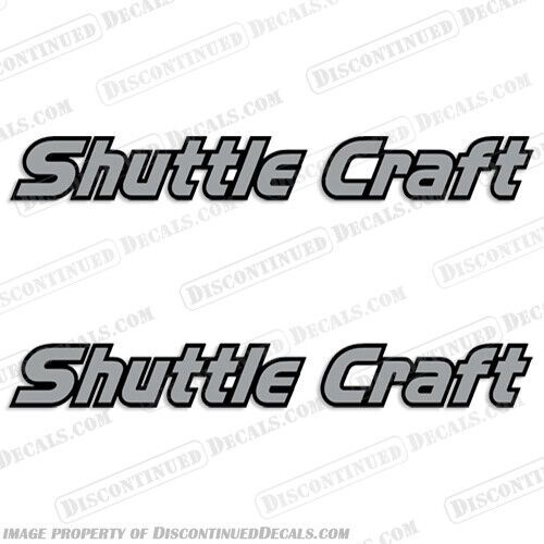 Fits shuttle craft boat decals (style 3) - any color!