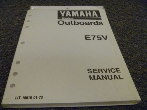 1997 yamaha e75mlhy me75mlh me75mlhv outboard service repair manual