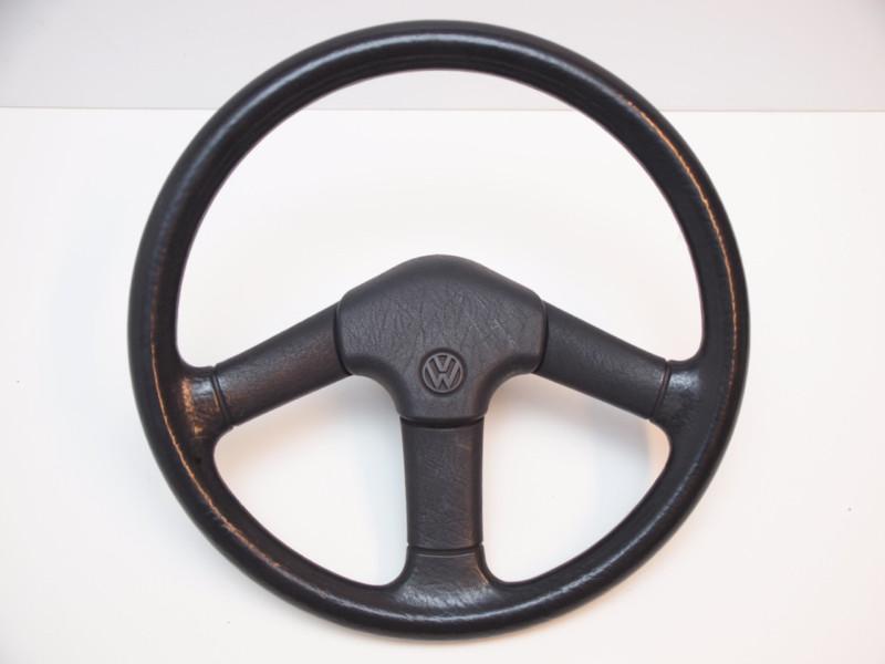 Vw golf gti mk2 jetta a2 rabbit scirocco dasher 3-spoke euro steering wheel