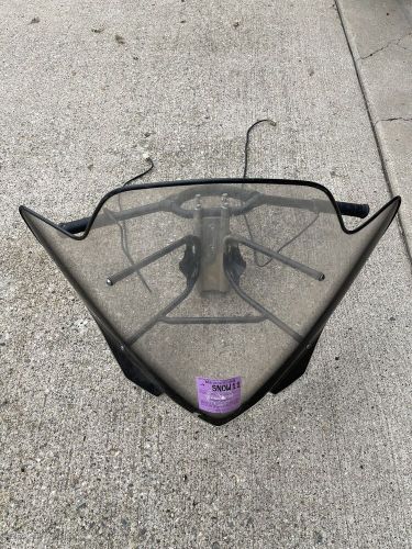 2007 phazer handle bar, wind shield and riser assembly